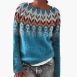 Women's Sweater with Patterned Surface - Image 5