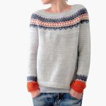 Women's Sweater with Patterned Surface - Image 6