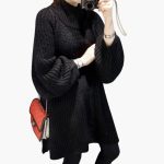 Women's Sweater with Round Neck and Oversize Cut - Image 2