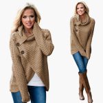 Women's Sweater with Shawl Collar - Image 4