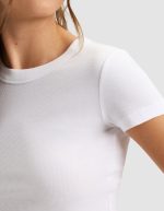 Women's Fine Ribbed Tee - Image 12