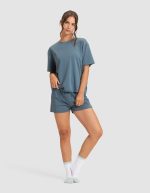 Women's First Layer Pajama Short Sleeve Tee & Boxer Short Set - Image 12