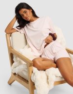 Women's First Layer Pajama Short Sleeve Tee & Boxer Short Set - Image 29