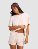 Women's First Layer Pajama Short Sleeve Tee & Boxer Short Set - Image 27