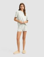 Women's First Layer Pajama Short Sleeve Tee & Boxer Short Set - Image 2