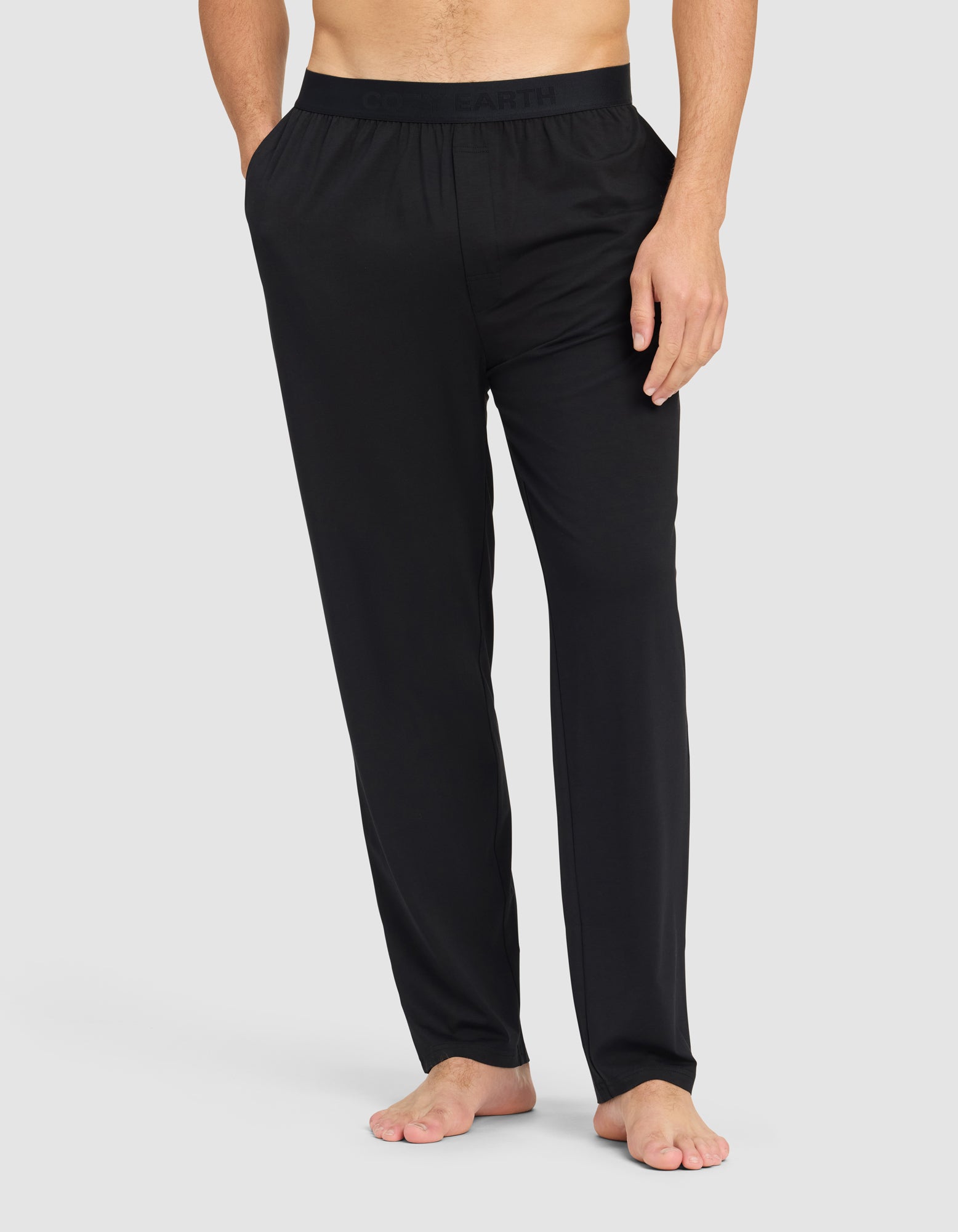 First_Layer_Pant_Jet_Black_1.jpg Men's First Layer Pajama Pant - Image 1