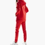 Women's Hoodie and Tracksuit Set with Drawstring and Kangaroo Pocket - Image 4