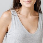 Women??s Bamboo Rib-Knit V-Neck Lounge Tank - Last Chance - Image 7