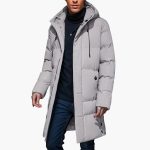 Men’s Long Jacket with Hood and Zipper - Image 6