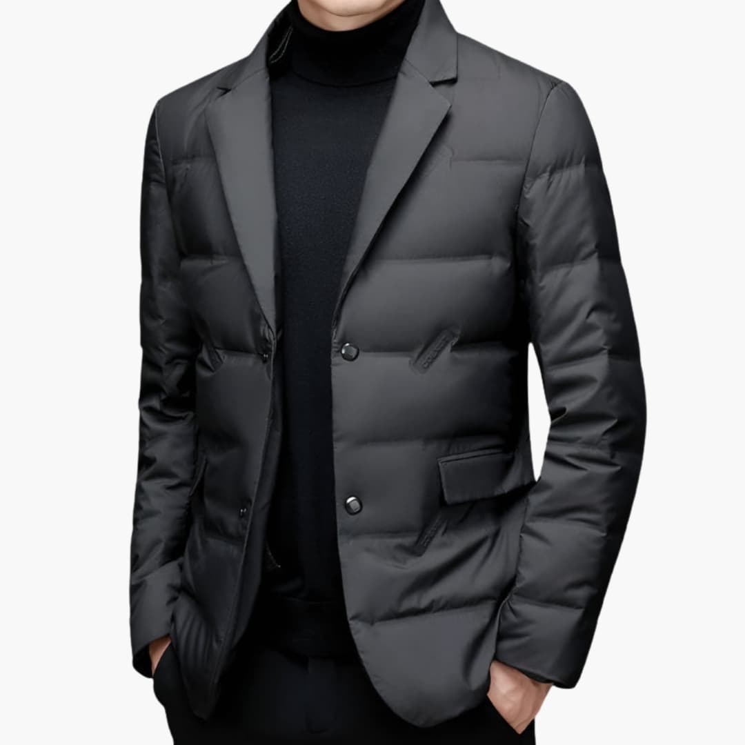 HerrenBlazerjackemitKnopfenundSeitentaschen_3_9c341bb1-6419-4625-9ecd-70a5a43a015d.jpg Men's Blazer Jacket with Buttons and Side Pockets - Image 1