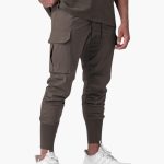 Men's Cargo Jogging Pants with Multiple Pockets - Image 2