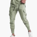 Men's Cargo Jogging Pants with Multiple Pockets