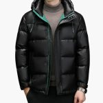 Men's Down Jacket with Hood