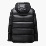 Men's Down Jacket with Hood - Image 2