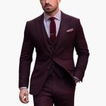 Men's Three-Piece Suit with Blazer, Vest, and Trousers - Image 5