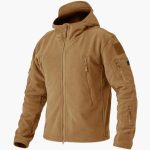 Men's Fleece Jacket with Zipper and Side Pockets - Image 3