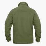 Men's Fleece Jacket with Full Zipper - Image 5