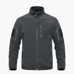Men's Fleece Jacket with Full Zipper - Image 3