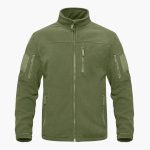 Men's Fleece Jacket with Full Zipper