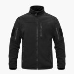 Men's Fleece Jacket with Full Zipper - Image 2