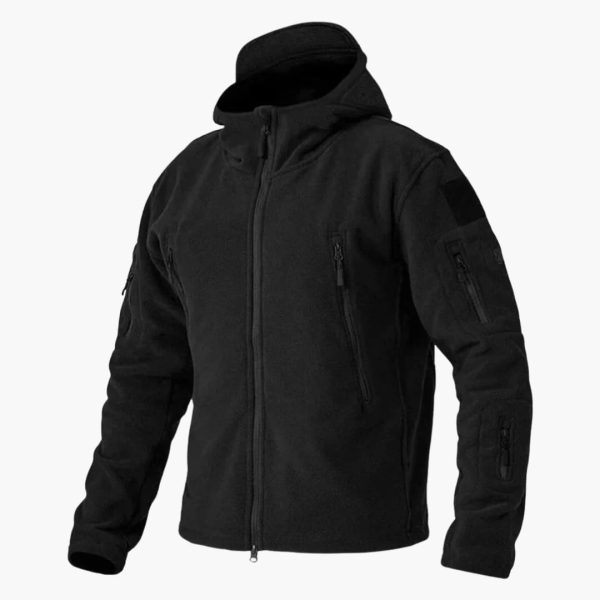 Men's Fleece Jacket with Multiple Pockets