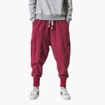 Men's Harem Pants with Drawstring - Image 4