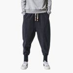 Men's Harem Pants with Drawstring