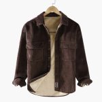 Men's Shirt Jacket with Button Closure - Image 5