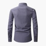Men's Shirt with Pocket and Button Placket - Image 7