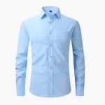 Men's Shirt with Pocket and Button Placket - Image 2