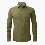 Men's Shirt with Pocket and Button Placket - Image 5
