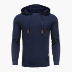 Men's Hoodie Pullover with Ribbed Hem - Image 5