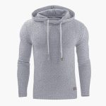 Men's Hoodie Pullover with Ribbed Hem - Image 6