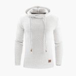 Men's Hoodie Pullover with Ribbed Hem - Image 3