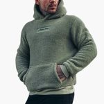 Men’s Hoodie with Drawstring Hood and Kangaroo Pocket - Image 2