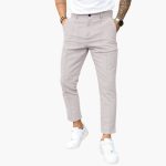 Men's Trousers with Button Closure and Side Pockets - Image 6