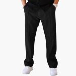 Men's Straight Leg Trousers with Side Pockets - Image 14