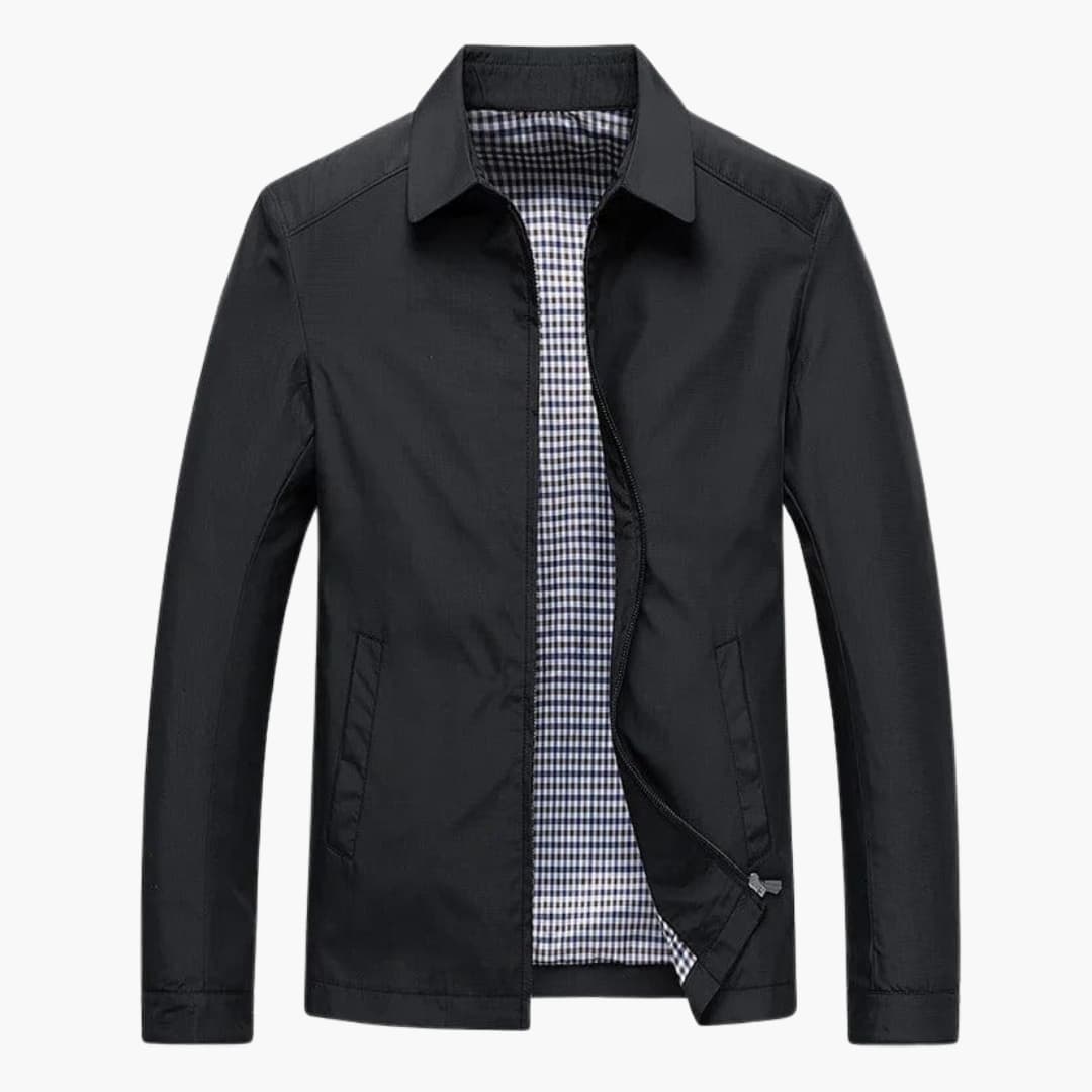 HerrenJackemitHemdkragen_2_957f7b65-e3f4-4587-a014-aff52e9e618b.jpg Men's Jacket with Shirt Collar - Image 1