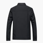 Men's Jacket with Shirt Collar - Image 2