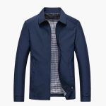 Men's Jacket with Shirt Collar - Image 4