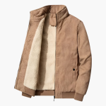 Men's Jacket with Zipper and Lining - Image 4