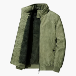 Men's Jacket with Zipper and Lining