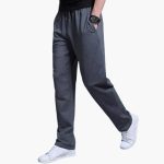 Men's Jogging Pants with Waistband and Drawstring - Image 3
