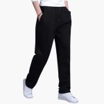 Men's Jogging Pants with Waistband and Drawstring