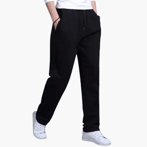 Men's Jogging Pants with Waistband and Drawstring
