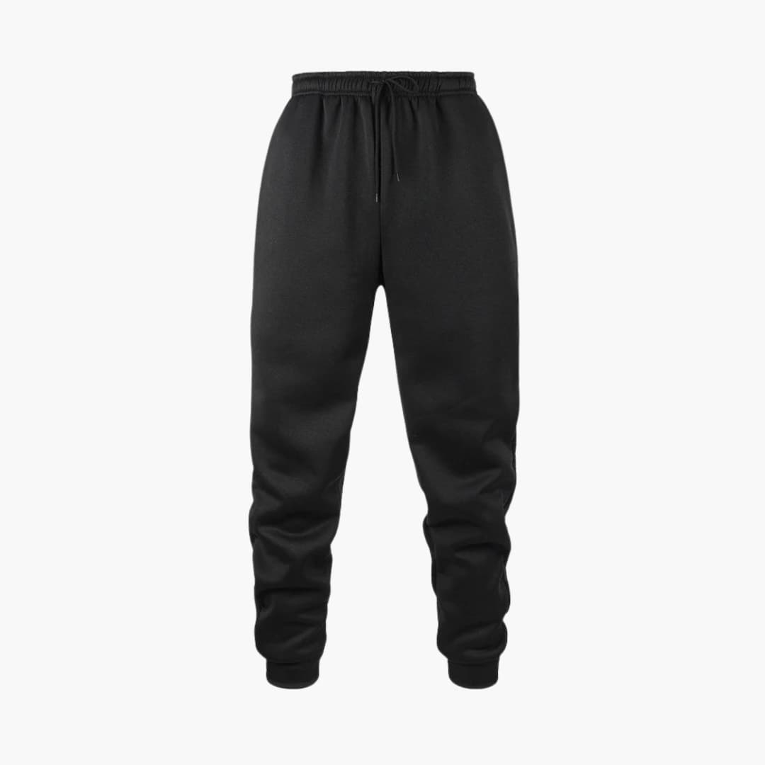 HerrenJogginghosemitRippbundchen_3.jpg Men's Jogging Pants with Ribbed Cuffs - Image 1