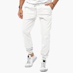 Men's Jogging Pants with Elastic Waistband - Image 2
