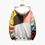 Men’s Color-Block Hoodie with Kangaroo Pocket - Image 3