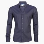 Men's Long Sleeve Shirt with Zipper and Straight Hem - Image 3