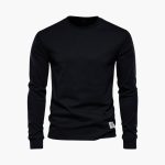 Men's Long Sleeve Shirt with Crew Neck - Image 6